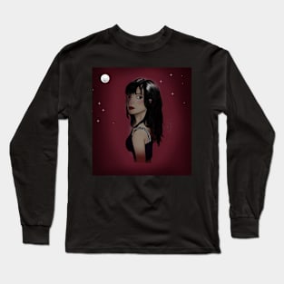 Woman drawing Long Sleeve T-Shirt